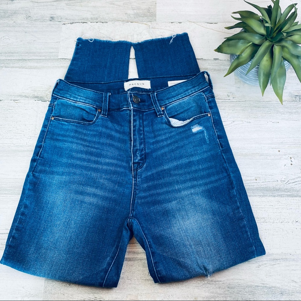 Pacsun high rise ankle jeggins